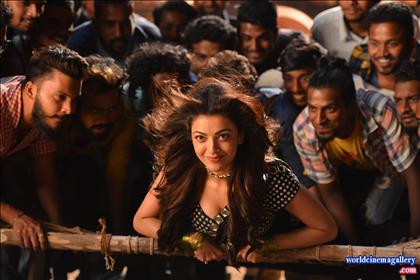 Kajal Agarwal in Janatha Garage Item Song Stills