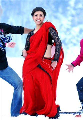 Kajal Agarwal in Saree Stills