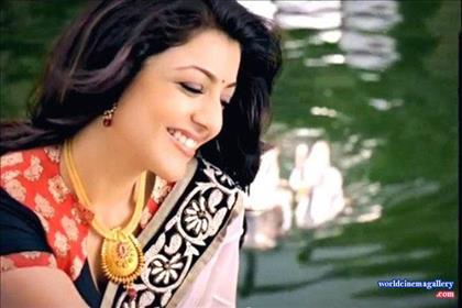Kajal Agarwal in Saree Stills