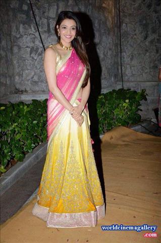 Kajal Agarwal in Saree Stills