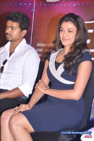 Kajal Agarwal Latest stills in Thuppaki Audio Release