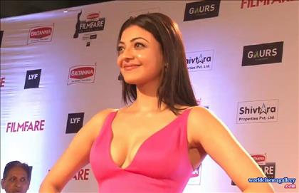 Kajal Aggarwal at Filmfare Awards 2016