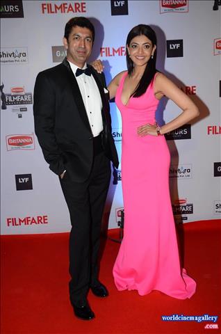 Kajal Aggarwal at Filmfare Awards 2016
