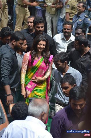 Kajal Aggarwal at Kalanikethan Fashion Mall Launch