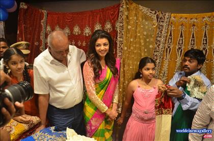 Kajal Aggarwal at Kalanikethan Fashion Mall Launch