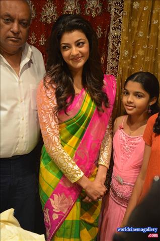 Kajal Aggarwal at Kalanikethan Fashion Mall Launch
