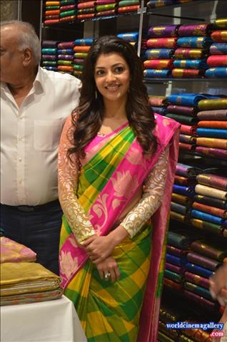 Kajal Aggarwal at Kalanikethan Fashion Mall Launch
