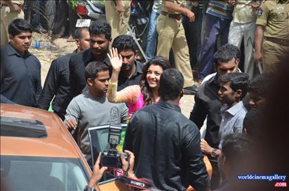 Kajal Aggarwal at Kalanikethan Fashion Mall Launch