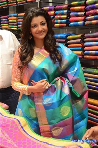 Kajal Aggarwal at Kalanikethan Fashion Mall Launch