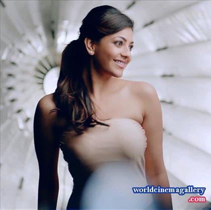 Kajal Aggarwal at Poorvika mobile campaign shoot