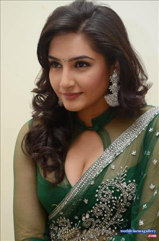 Kannada Actress Ragini Dwivedi In Saree