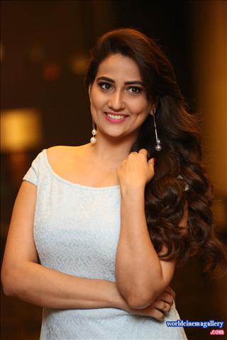 Manjusha latest photos at Dhruva Success Meet