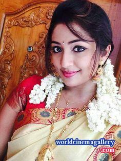 Navya Nair Hot Saree Stills