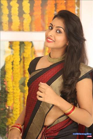 Nithya Naresh Saree stills