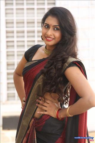 Nithya Naresh Saree stills