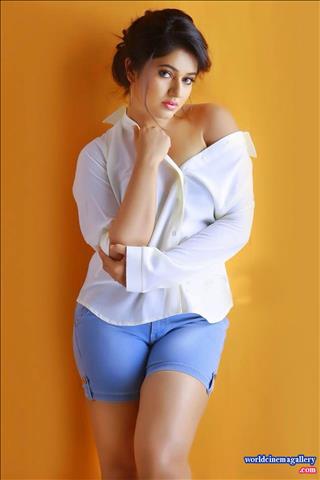 Poonam Bajwa Hot Saree stills at Aranmani 2