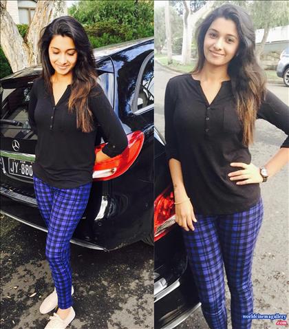 Priya Shankar Cute Saree Stills