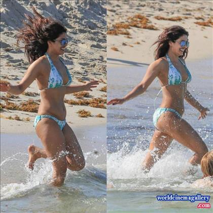 Priyanka Chopra Hottest Bikini Avatar at Miami Beach