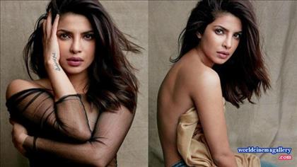 Priyanka Chopra Topless Hot PhotoShoot