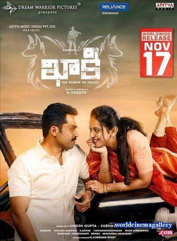 Rakul Preet Singh hot saree stills from Theeran Adhigaram Ondru - World Cinema Gallery