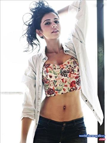 Rakul Preet Singh hot saree stills from Theeran Adhigaram Ondru - World Cinema Gallery