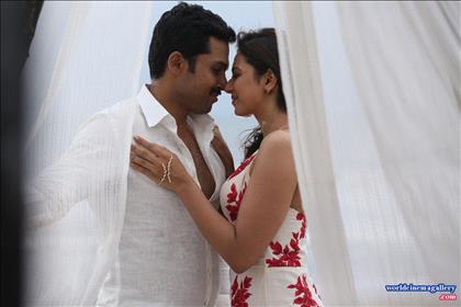 Rakul Preet Singh hot saree stills from Theeran Adhigaram Ondru - World Cinema Gallery