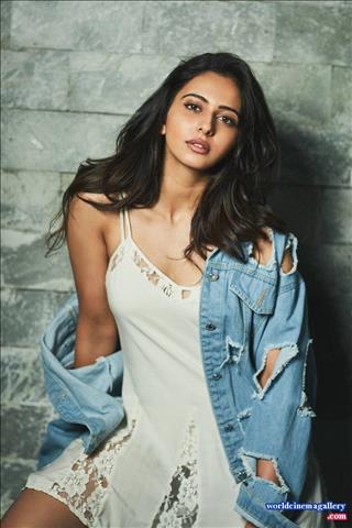 Rakul Preet Singh Saree stills from Bhramaramba Ki Nachesanu movie - World Cinema Gallery