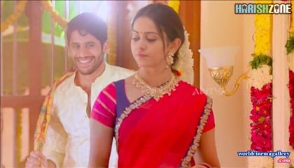 Rakul Preet Singh Saree stills from Bhramaramba Ki Nachesanu movie - World Cinema Gallery