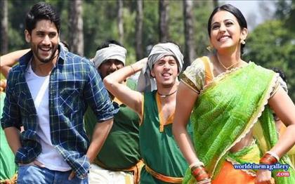 Rakul Preet Singh Saree stills from Bhramaramba Ki Nachesanu movie - World Cinema Gallery