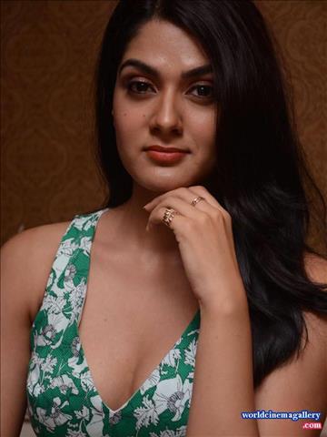 Sakshi Chaudhary at Selfie raja movie first song launch