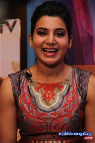 Samantha at Anjaan Press meet