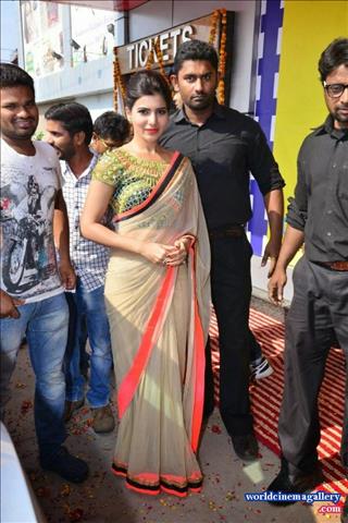 Samantha Latest Saree Stills 