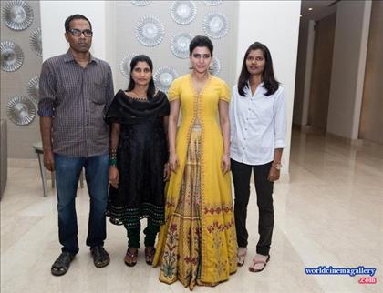 Samantha launches Bahar Cafe in Bangalore