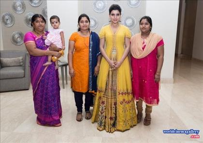 Samantha launches Bahar Cafe in Bangalore