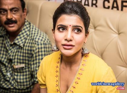 Samantha launches Bahar Cafe in Bangalore