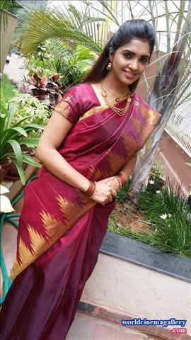Sanchitha Padukone Hot in Saree Stills