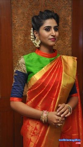 Shamili latest Saree Stills