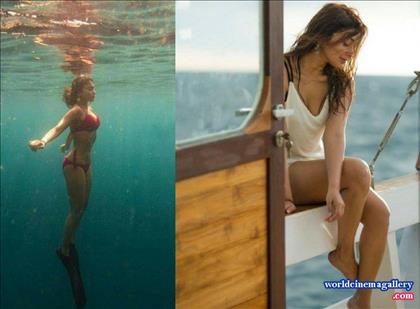 Shriya Saran Hot Bikini Photo Stills