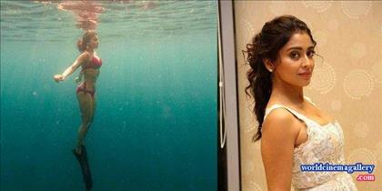 Shriya Saran Hot Bikini Photo Stills