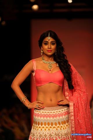 Shriya Saran Hot in Lakme Fashion Week (LFW) 2013