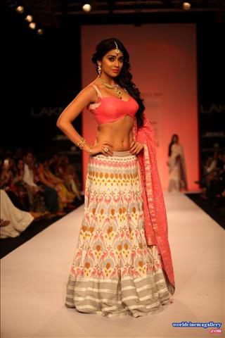 Shriya Saran Hot in Lakme Fashion Week (LFW) 2013