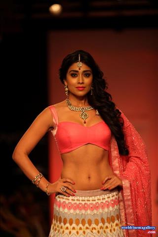 Shriya Saran Hot in Lakme Fashion Week (LFW) 2013