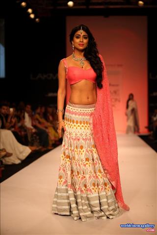 Shriya Saran Hot in Lakme Fashion Week (LFW) 2013