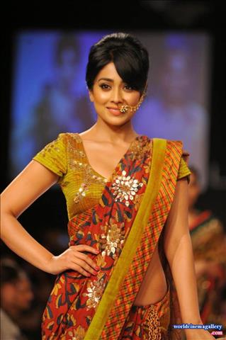 Shriya Saran in Lakme Fashion Week Winter Festive 2014