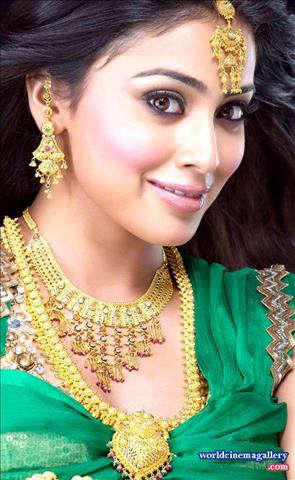 Shriya Saran Jewellery ads Photoshoot