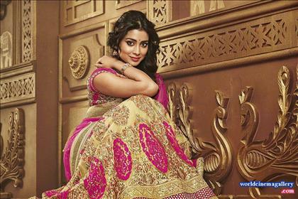 Shriya Saran Photoshoot at CMR shopping mall