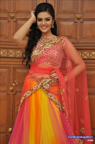 Sreemukhi Hot Saree Stills