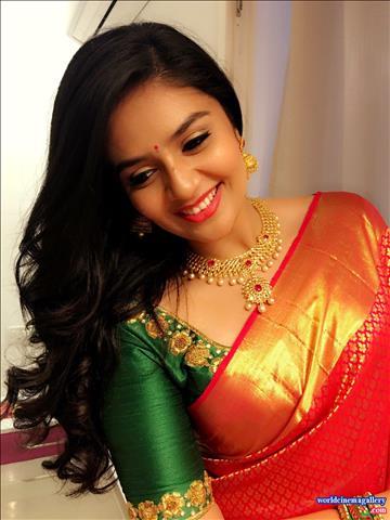 Sreemukhi latest Photoshoot Stills