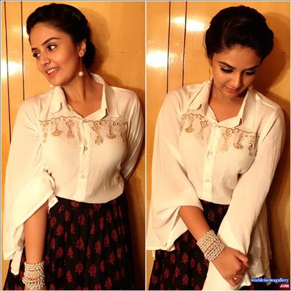 Sreemukhi latest Photoshoot Stills