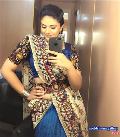 Sreemukhi latest Photoshoot Stills
